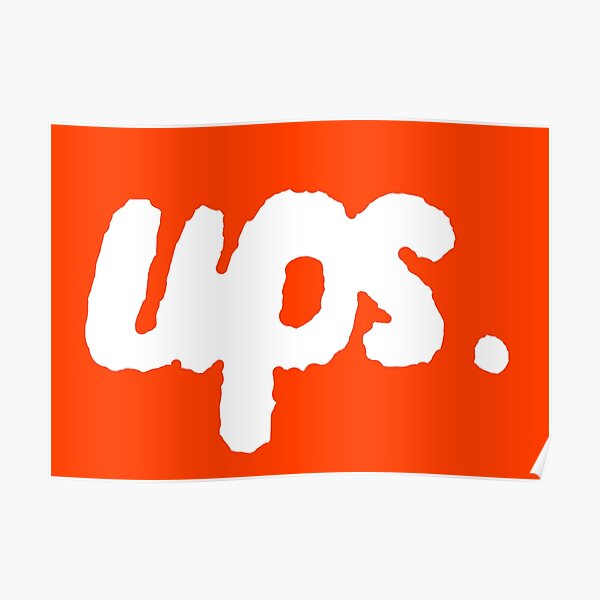 "Ups" Poster for Sale by barmalisiRTB Redbubble