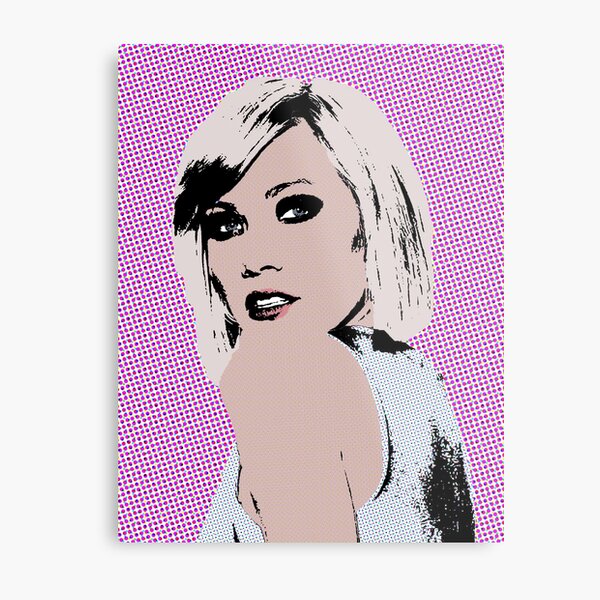 Carly Rae Jepsen pop art Metal Print
