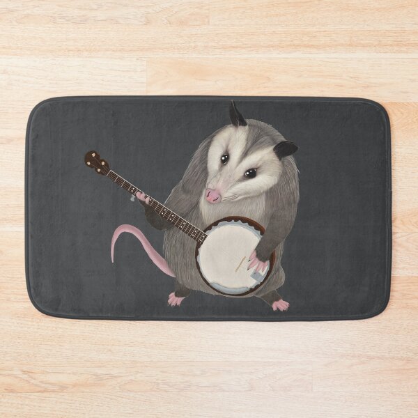 Item preview, Opossum playing the banjo - possum designed and sold by Mehu.