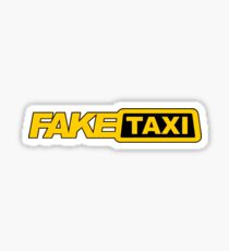 Fake Taxi Stickers | Redbubble
