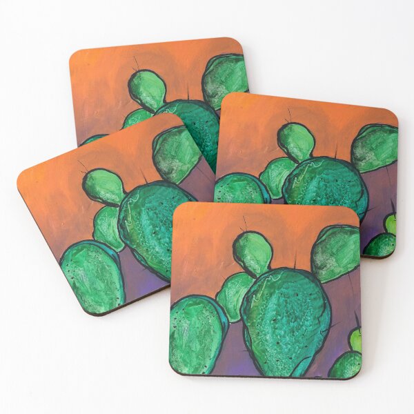 Item preview, Cactus painting  designed and sold by abstractbYmina.