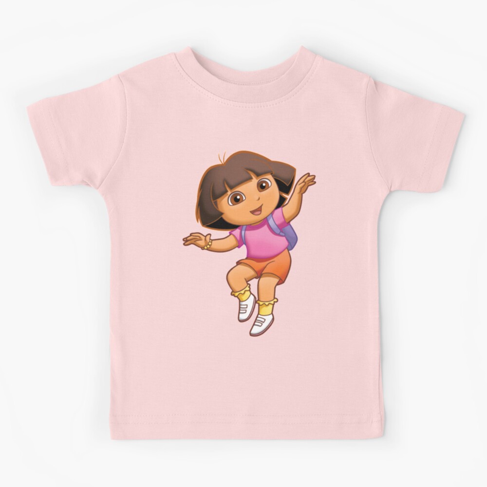 "DORA THE EXPLORER" Kids TShirt for Sale by amitdavidov Redbubble