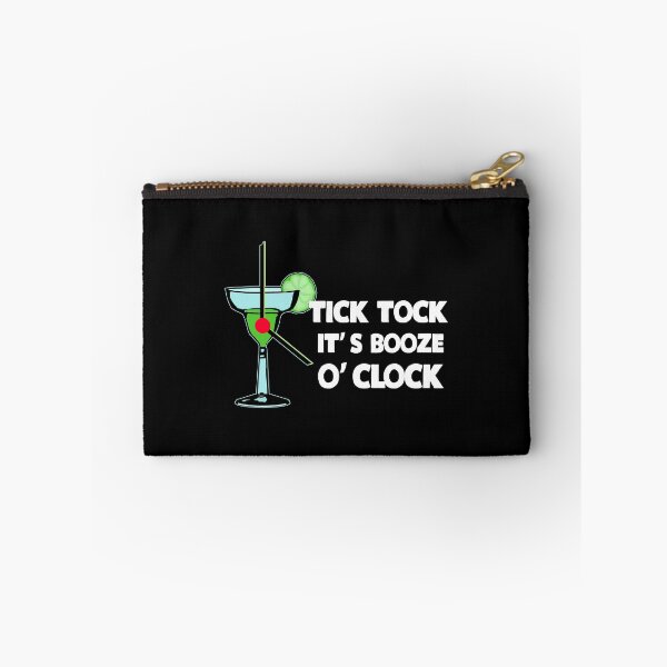 Item preview, Tick Tock It's Booze O'Clock designed and sold by KoolMoDee.