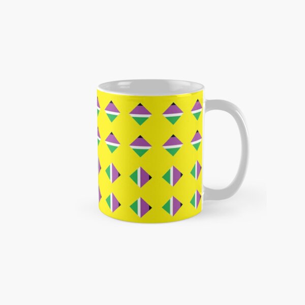 #Pattern, #textile, #design, #abstract, decoration, geometry, scrapbook, illustration, repetition Classic Mug