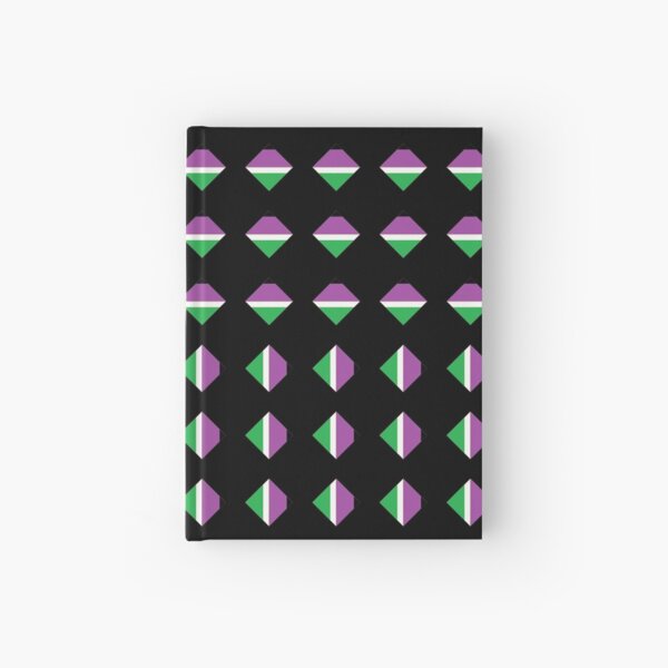 #Pattern, #textile, #design, #abstract, decoration, geometry, scrapbook, illustration, repetition Hardcover Journal