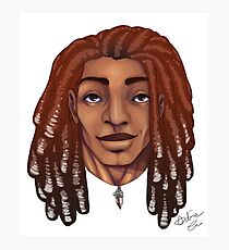 I love Dreadlocks Photographic Print