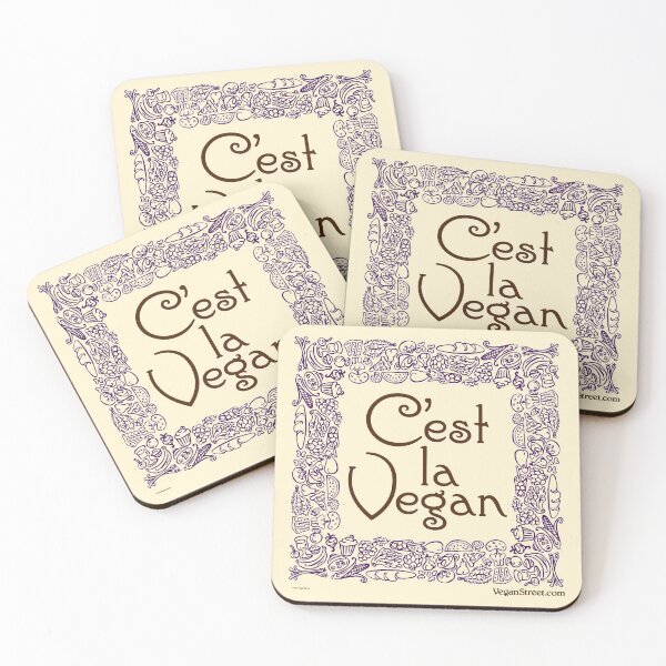 Item preview, C'est la Vegan designed and sold by VeganStreet.