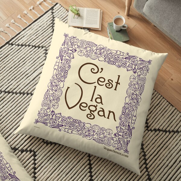 C'est la Vegan Floor Pillow