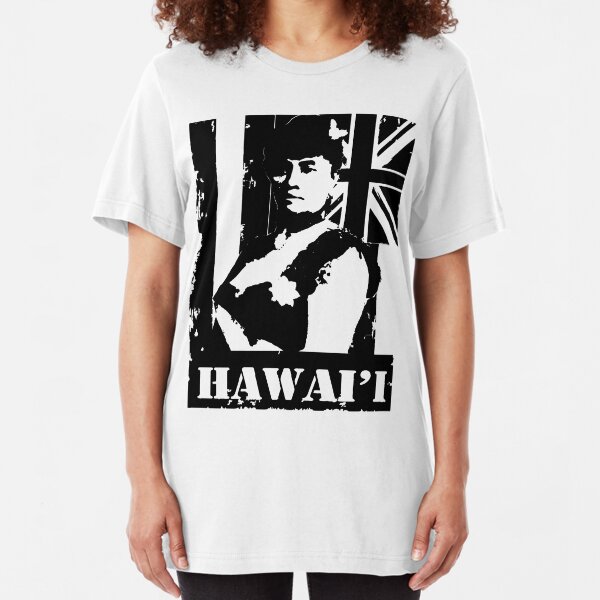 Hawai'i Queen Liliuokalani by Hawaii Nei All Day Slim Fit T-Shirt
