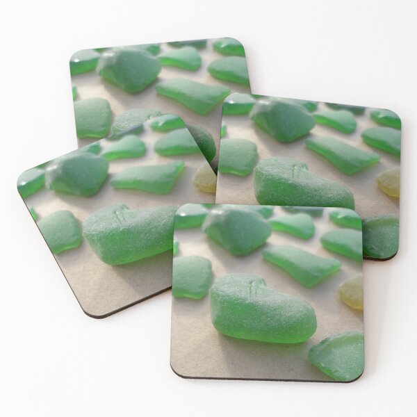 Item preview, Green Sea Glass Pieces designed and sold by Beachy.