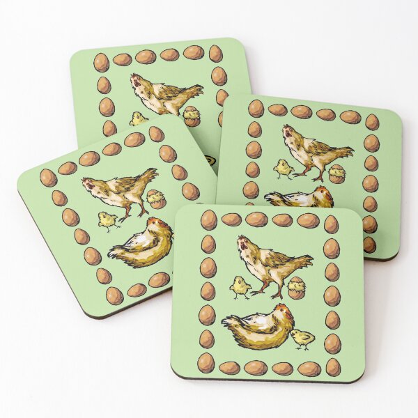 Item preview, Chickens & Eggs designed and sold by MMMSdesigns.