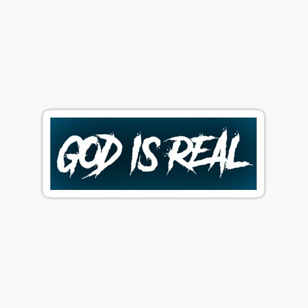 Item preview, God is Real design designed and sold by joeljonathan.
