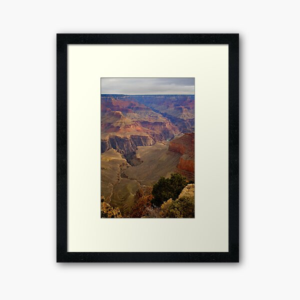 Grand Canyon National Park Birds Eye View Framed Art Print