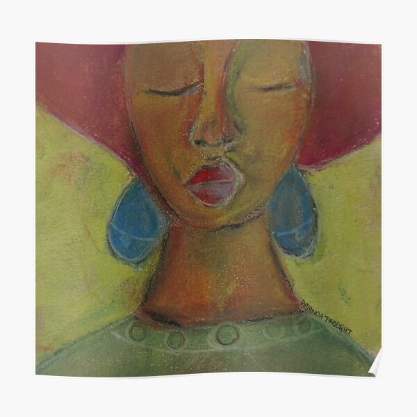 Pastel Portrait - S40 Poster