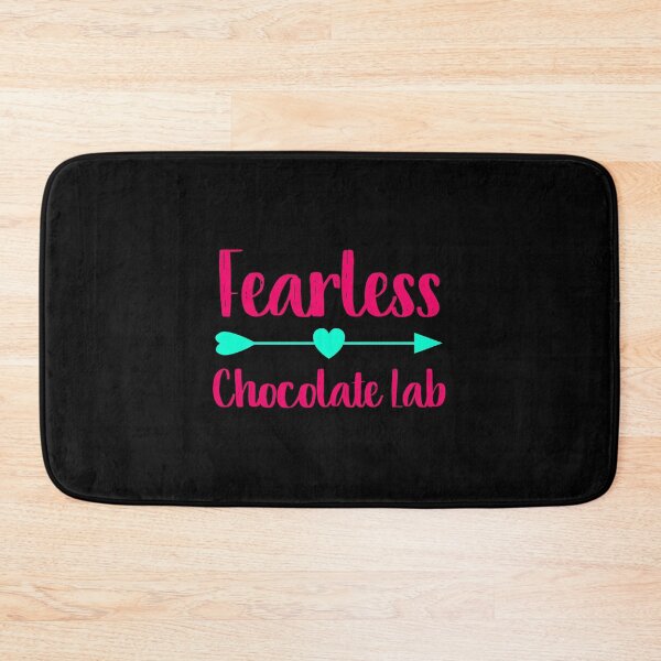 Item preview, Fearless Chocolate Lab Fun Dog designed and sold by at85productions.