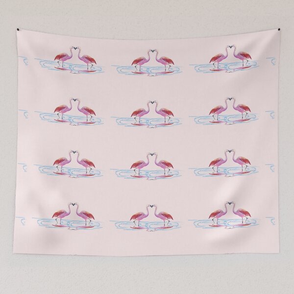 Item preview, Flamingo Couple designed and sold by Red bubble Artist.