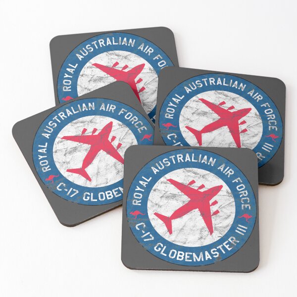 Item preview, Royal Australian Air Force C-17 Globemaster III Airplane Vintage designed and sold by RealPilotDesign.
