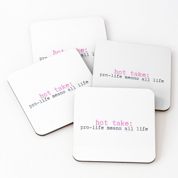 Item preview, Pro-Life Means All Life designed and sold by No Little Things.