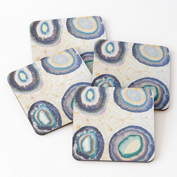 Item preview, Geodes with light background designed and sold by Chris Boothe.
