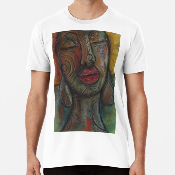 Pastel Portrait - S42 Premium T-Shirt
