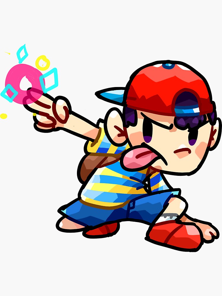 Ness Ninten Sticker for iOS & Android