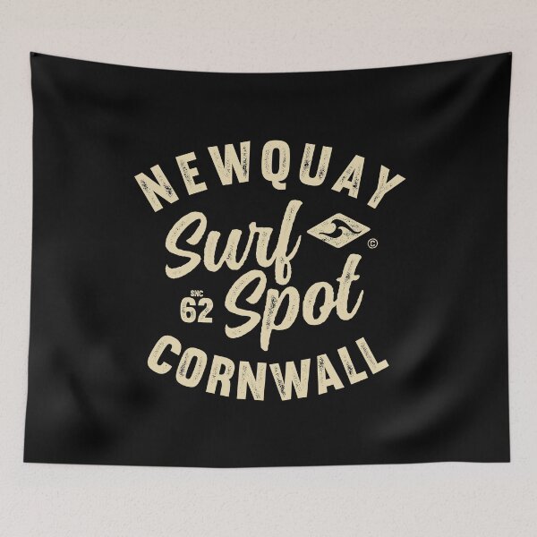 Item preview, CORNWALL NEWQUAY SURF DESIGN STAMPED, BY SUBGIRL designed and sold by SUBGIRL.