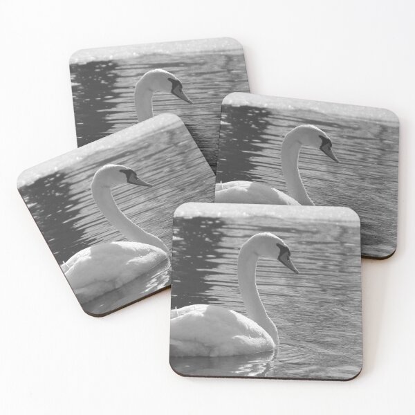 Item preview, Black and White Swan Horizontal designed and sold by Susie Kramer.