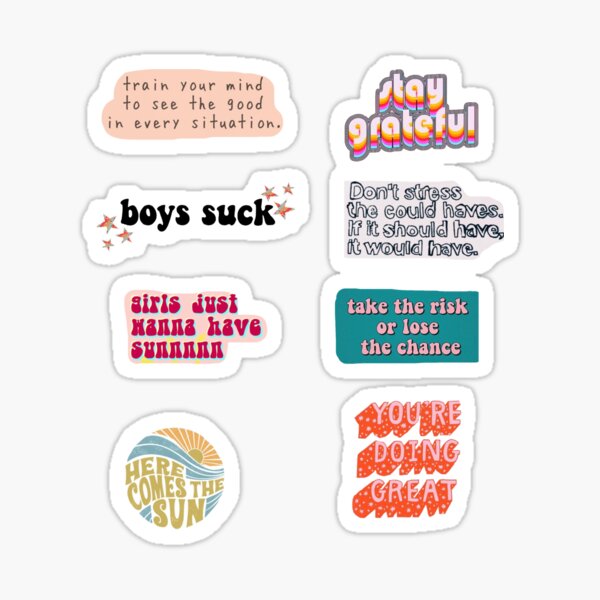 vsco sticker pack sticker for sale by jduffy19 redbubble