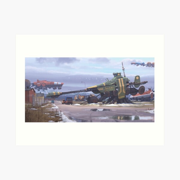 Shipyard Art Print