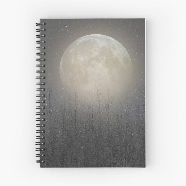 Item preview, The Moon Shines Bright (Birch Moon II) designed and sold by soaringanchor.