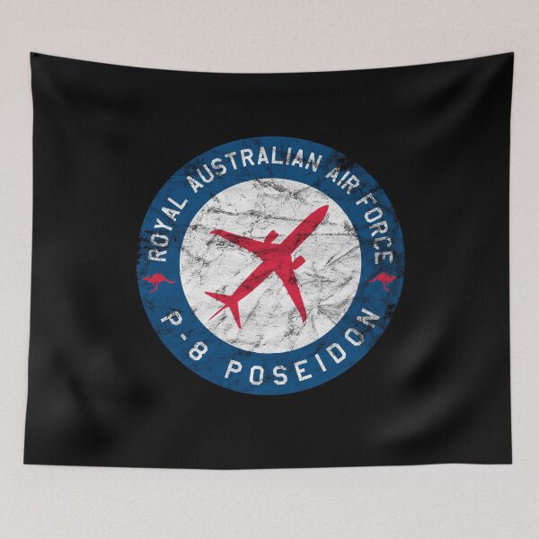Item preview, Royal Australian Air Force P-8 Poseidon Airplane Vintage designed and sold by RealPilotDesign.