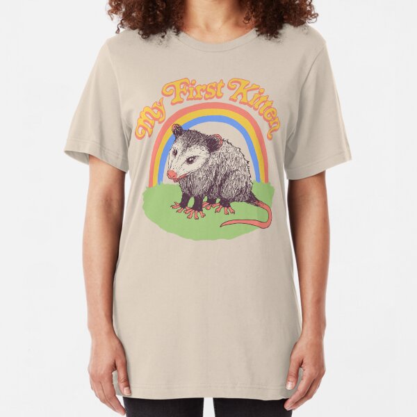 My First Kitten Slim Fit T-Shirt