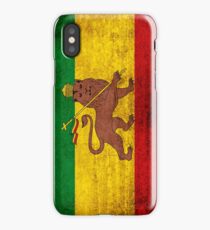 Vintage Rasta Flag iPhone Case/Skin