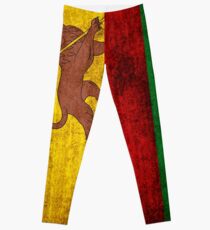 Vintage Rasta Flagge Leggings
