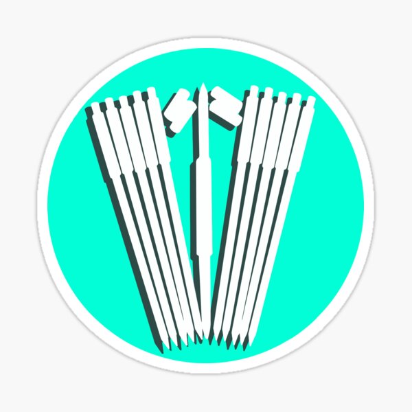 Slahal Set - Teal Sticker