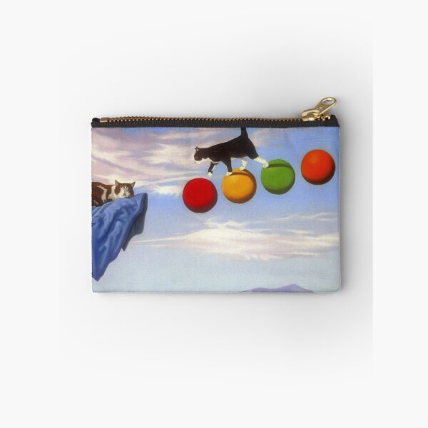 Item preview, Surrealistic Whimsical Funny Cat Art - Cat Nap designed and sold by mikebridges.