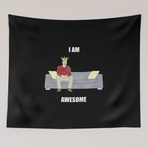 Item preview, The Sofa King: I am Awesome designed and sold by Child of the Corn Designs.