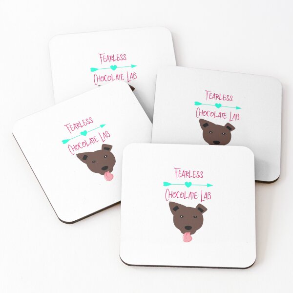 Item preview, Fearless Chocolate Labrador designed and sold by at85productions.