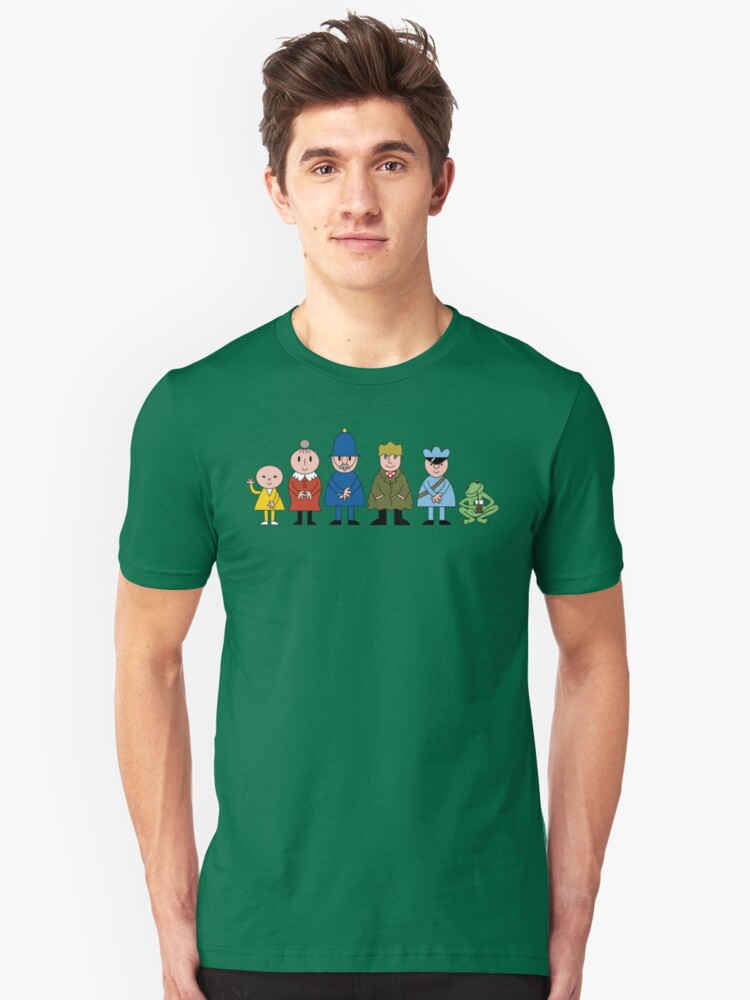 Alternate view of NDVH Bod and friends Slim Fit T-Shirt