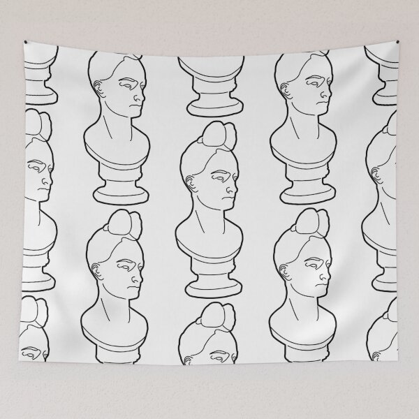Item preview, Head Sculpture outline designed and sold by EmilyCreations.