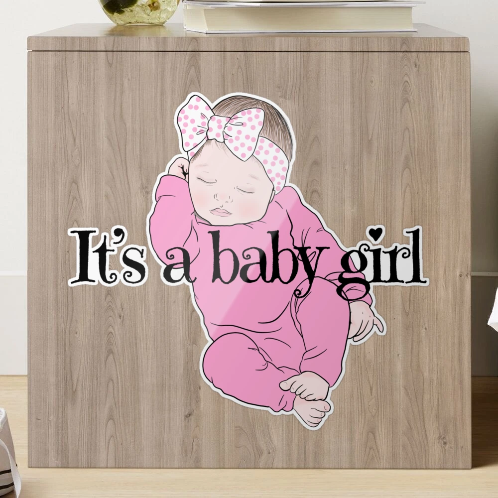 It's a baby girl, Baby, newborn, baby girl, baby shower, baby gift