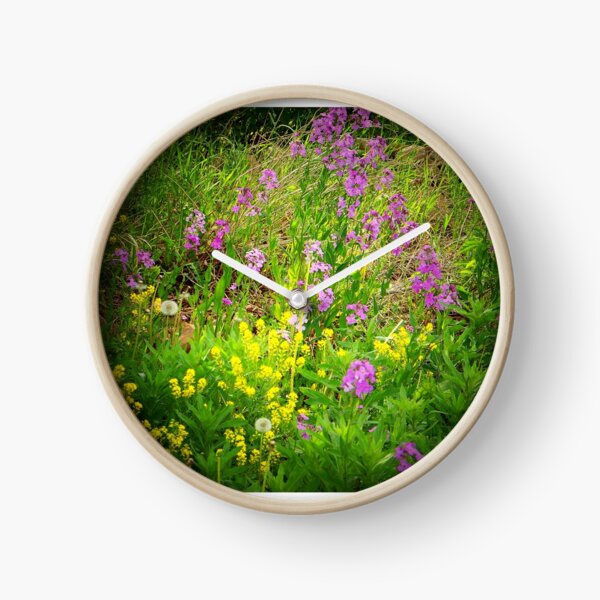 Item preview, Purple and Yellow Wild Flowers designed and sold by Nora Caswell.