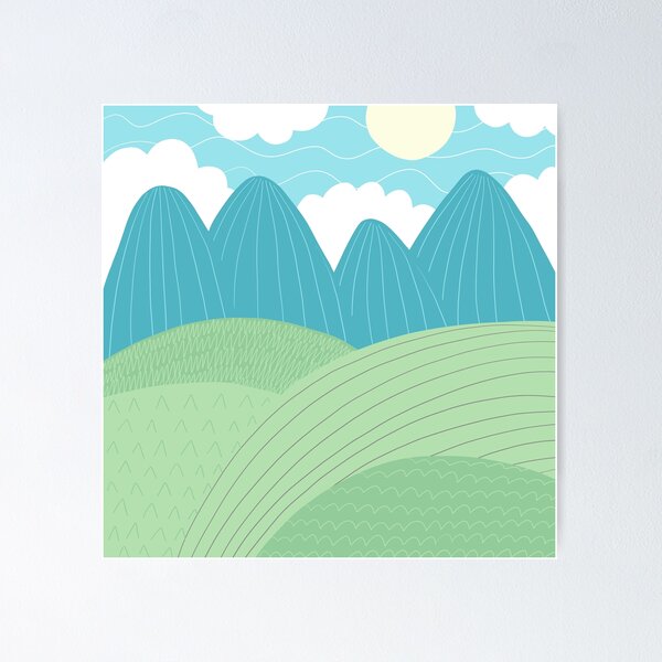 Artikelvorschau, Landschaft entworfen und verkauft von fun-tee-shirts.