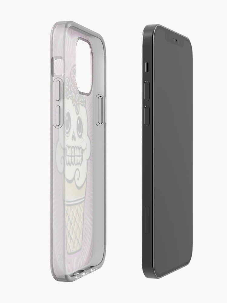 Alternate view of Ice Cream in Pink iPhone Case & Cover