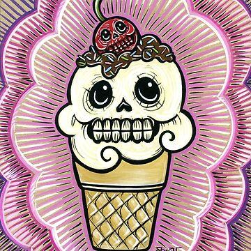 Artwork thumbnail, Ice Cream in Pink by crashartaustin