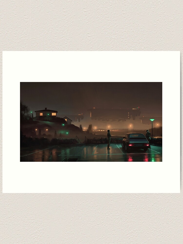 Alternate view of Gaussfraktarna Art Print