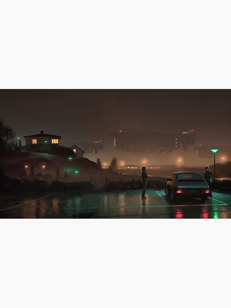 Gaussfraktarna by simonstalenhag
