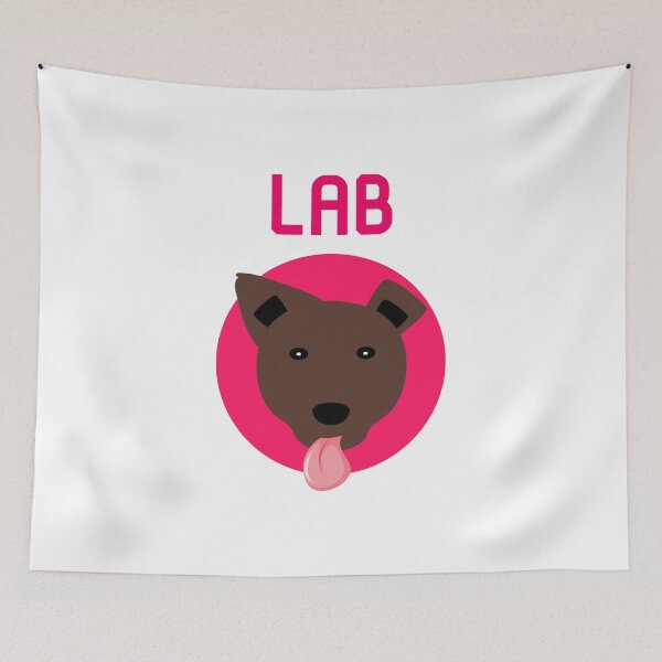 Item preview, Chocolate Labrador Retriever Fun Dog designed and sold by at85productions.