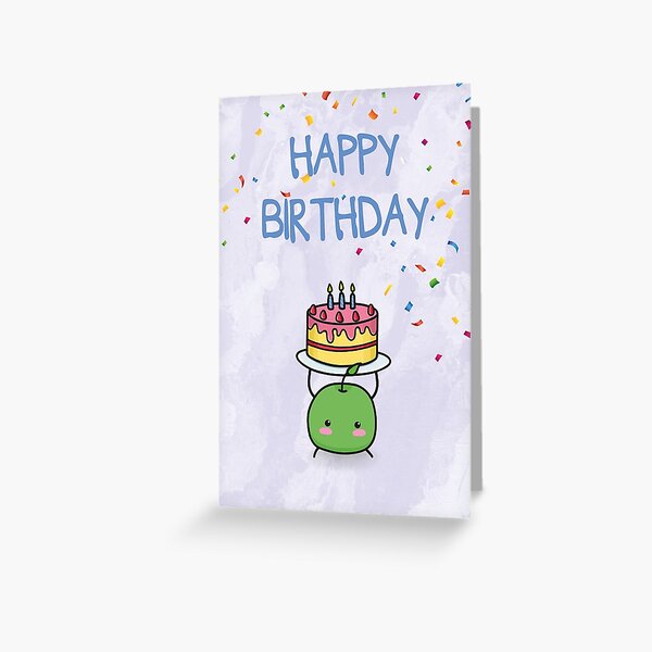 Happy Birthday Junimo  Greeting Card