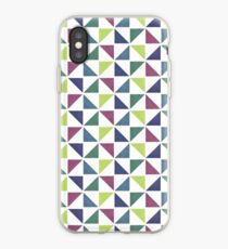 jewel tone pinwheels iPhone-Hülle & Cover